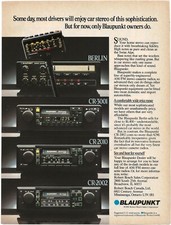 Vintage Print Ad Blaupunkt Car