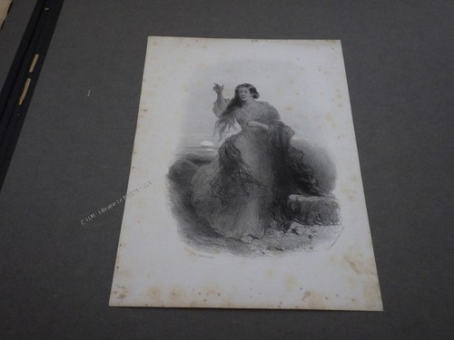 1860 jeune femme - femme, pieds