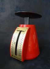ancienne balance pèse lettre Design rouge SKRE POST 250 déco rétro vintage 70's