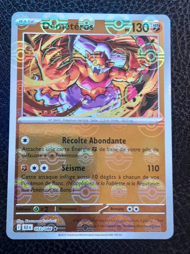 Carte pokémon démétéros - carte,