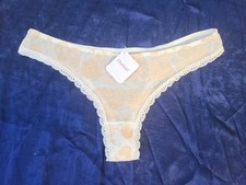 CHARLOTT lingerie  Tanga T2 nacré  neuf Avec étiquette