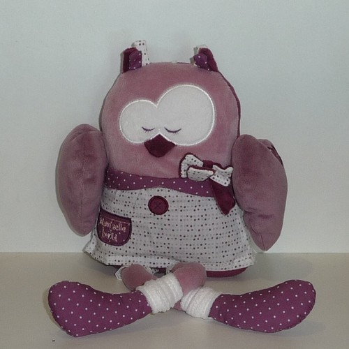 Doudou hibou sauthon - hibou,