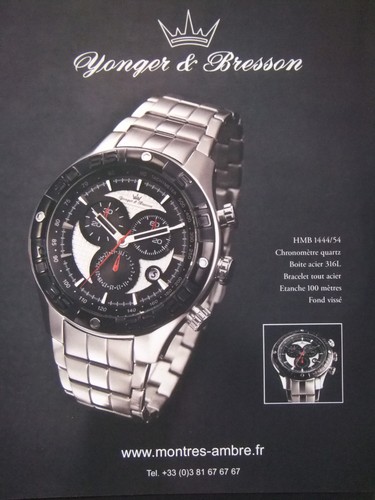 Publicité presse 2008 - publicitÉ, montre