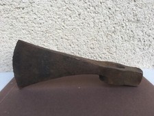 Ancien fer de hache / Demias / Bûcheron / Fer forgé  / Outils anciens