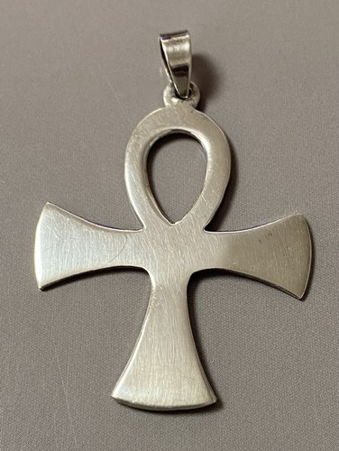 Ancien pendentif argent - , croix