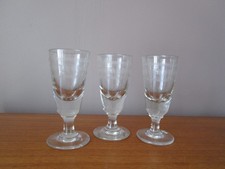 3 Verres à café  / Absinthe