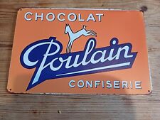 Plaque Tole Pub Chocolat