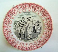 ASSIETTE PARLANTE  ST AMAND