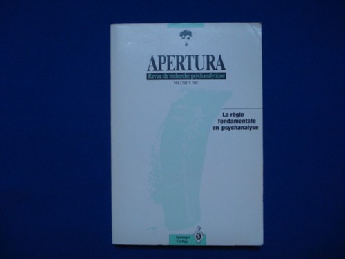 Apertura revue recherche - apertura, de