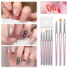 5Pcs / Set Nail Gel Brush Uv
