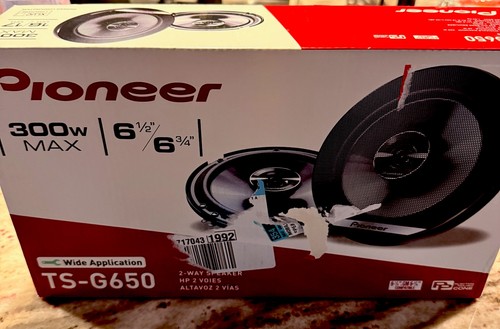 Pioneer g650 series - ts-g650, g-series