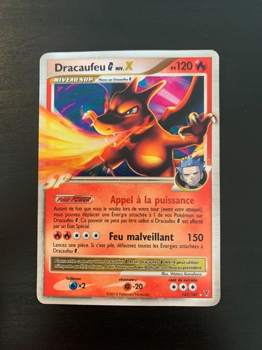 Carte pokémon dracaufeu - carte,