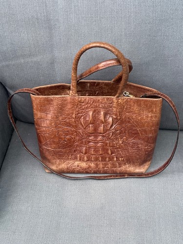 Ancien sac main croco - main,