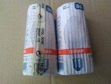 2 lampes vapeur de sodium haute pression, amorceur intégré HQL 50W OSRAM