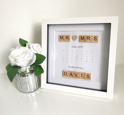 Cadre photo scrabble - cadre,