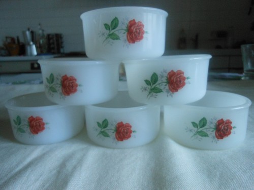 Ramequins motif roses rouges - 6,