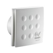 Extracteur d'air 100mm Ventilateur évacuation pro IPX4 Zones humides Plafond Mur