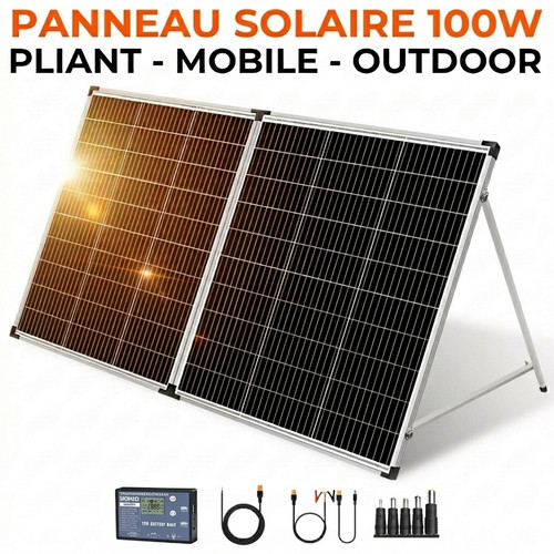 Panneau solaire pliable - pliable, 100w