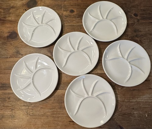 Lot assiettes à fondue - 6,