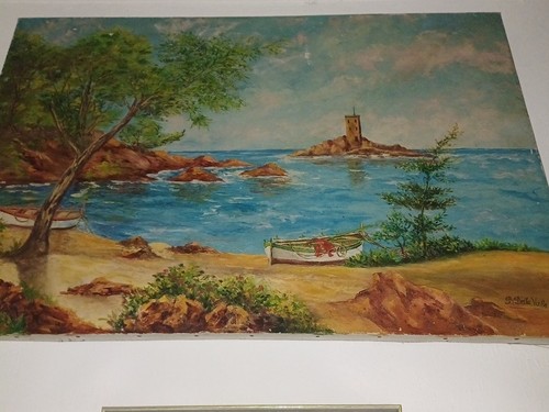Peinture huile paysage