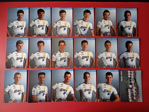 Lot cartes cyclisme - lot,