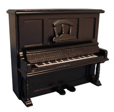 Maison poupées noir piano - de,