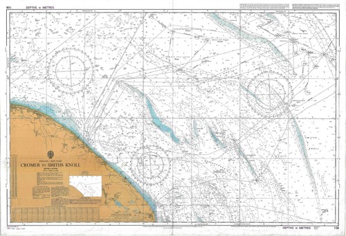 Carte maritime admiralty 106 - maritime,