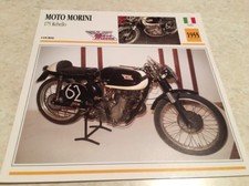 Fiche moto collection Atlas motorcycle Moto Morini 175 Rebello 1955