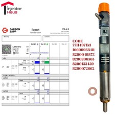 EJBR01801A Injecteur Delphi Renault Clio Kangoo 1.5 DCI 1660 093 84R EJBR01801Z