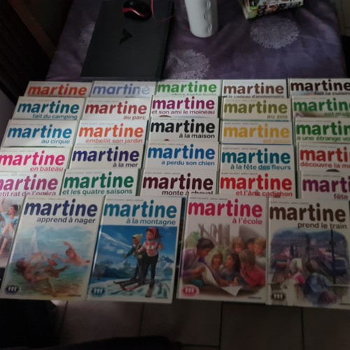 Lot livres martine - livres,
