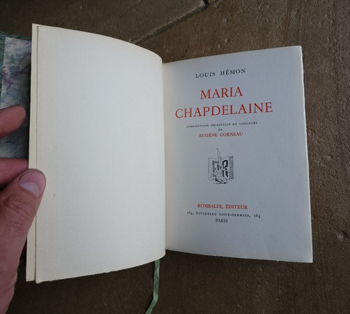 1939 maria chapdelaine - maria, hemon