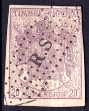 TIMBRE FRANCE FISCAUX IMPERIAL