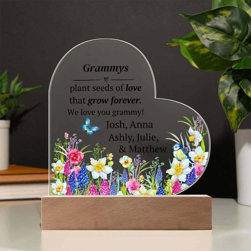 Grammy led heart - grammy,