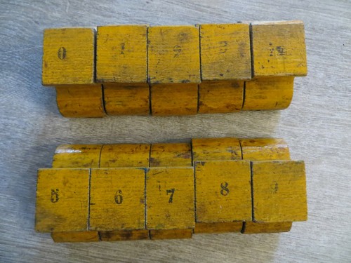 Lot anciens tampons - de, 10