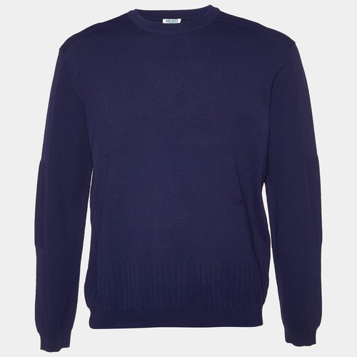 Pull col rond tricot - col,