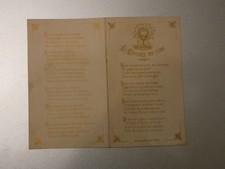 Image pieuse double le ciboire