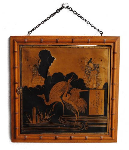 Cadre bambou illustration aux
