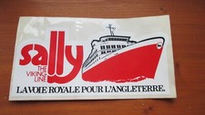 big vintage sticker Sally