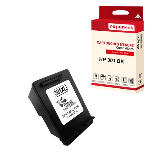 Cartouche 301 301xl noir - hp, xl