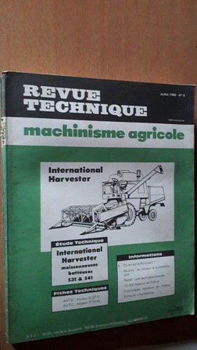 International moissonneuse - ih,