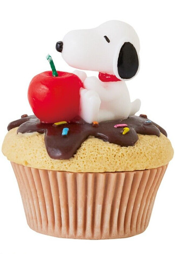 Bougie snoopy cupcake - bougie, japon