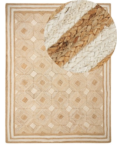 Tapis jute tressé - en,