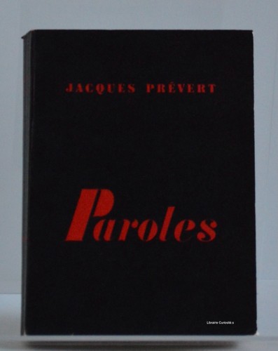Jacques prévert paroles - jacques, prévert,