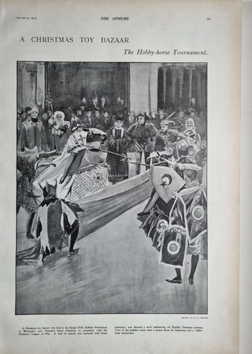 1901 imprimé hobby horse - 1901,