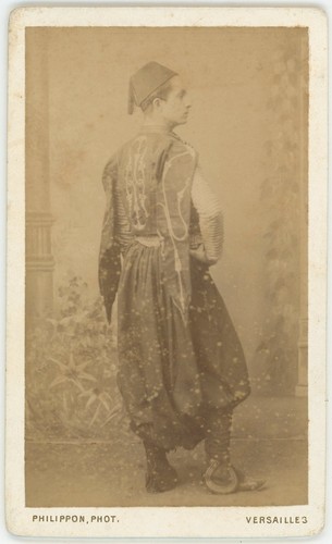 Cdv circa 1880 homme en - cdv, 1880-90.