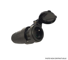 Fiche femelle 2P+T 16A IP44 – Etanche