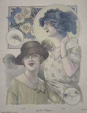 Lithographie ancienne Paris