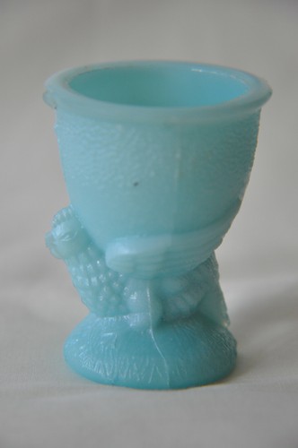 Coquetier poule opaline - coquetier, en