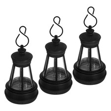  3 Pcs Lampion Solaire Exterieur Lanternes D'extérieur De Jardin Solaires