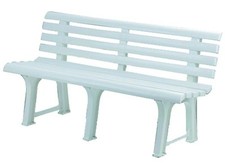Banc PP Orchidée Assise À 9